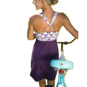 Title Nine Athletic Halter dress w/ built-in bra